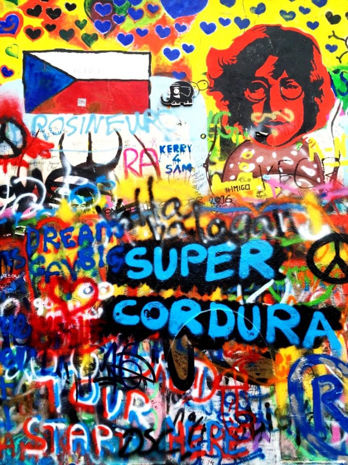 Muro John Lennon em Praga Praga: Muro John Lennon