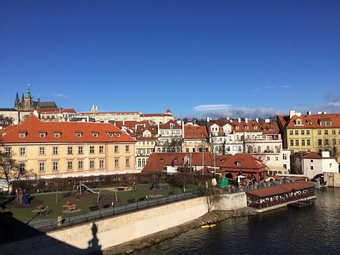 Praga: Vista da Ponte Carlos