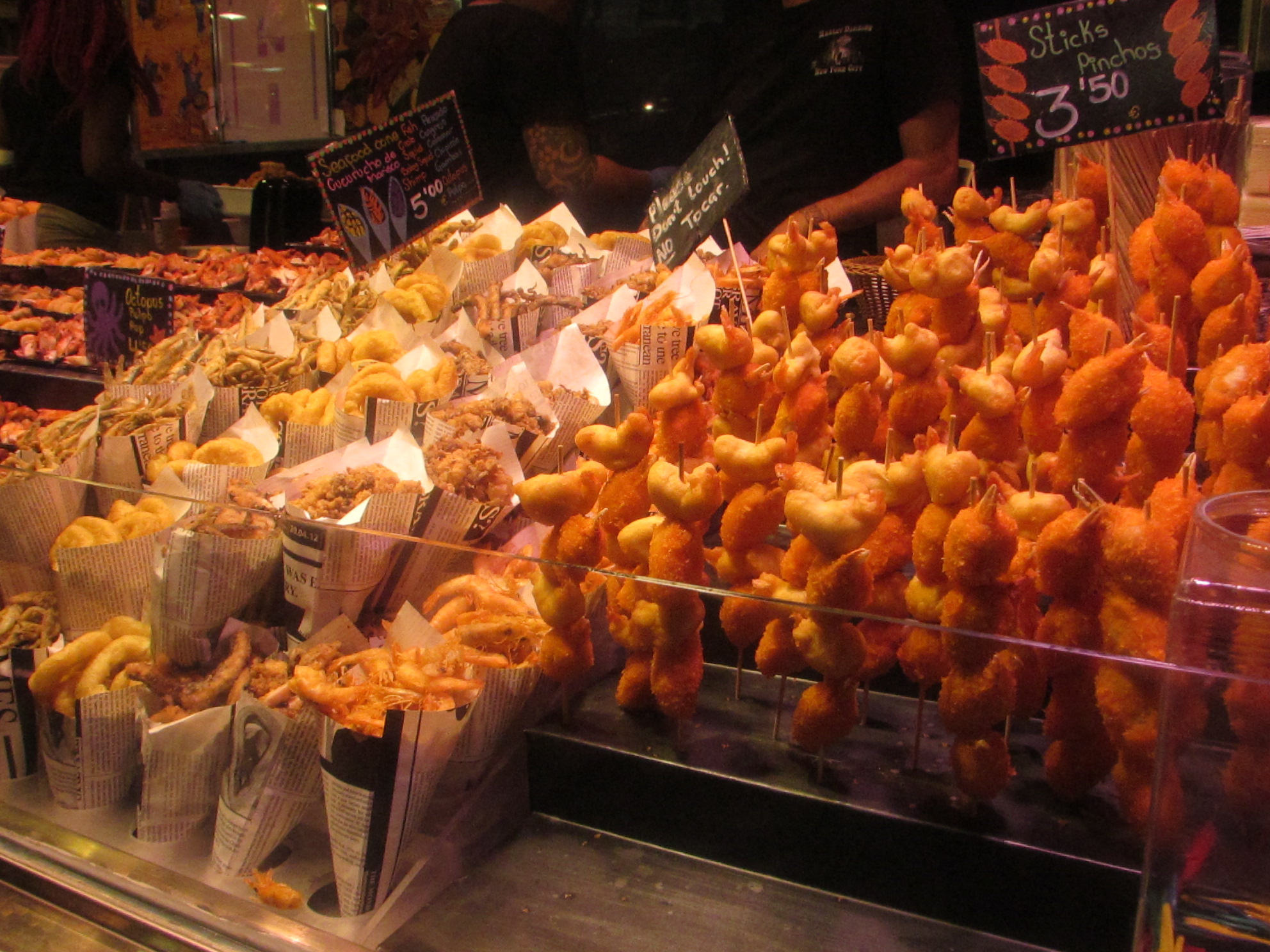 comidinhas de Barcelona